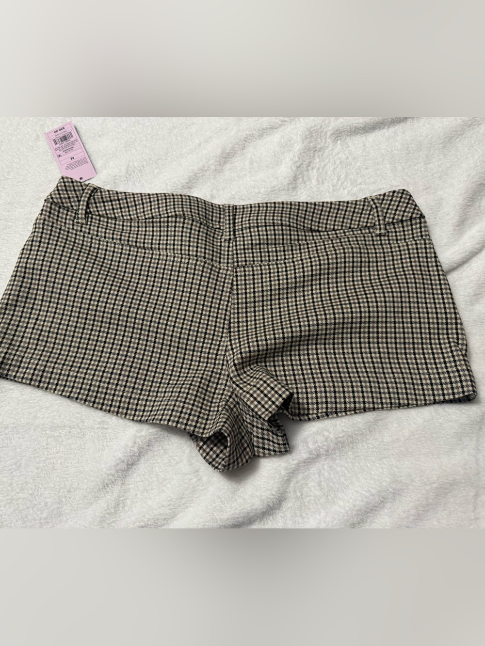 Wild Fable Women’s Tan/Brown Plaid Shorts Size M - Picture 2 of 6